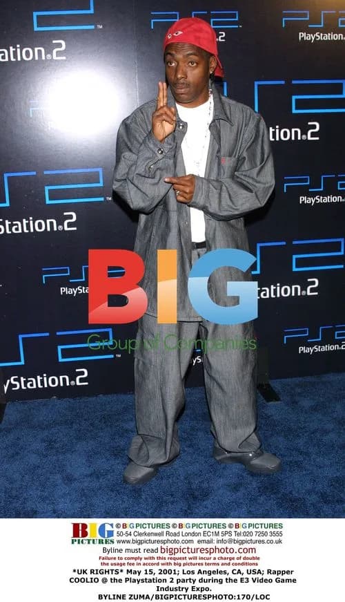 Coolio at Playstation 2 E3 party