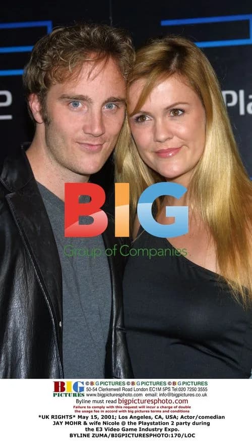 Jay Mohr & Nicole at Playstation 2 Party