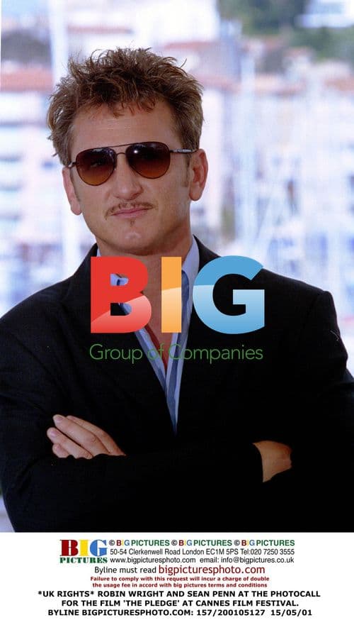 Robin Wright and Sean Penn at Cannes for "The Pledge"