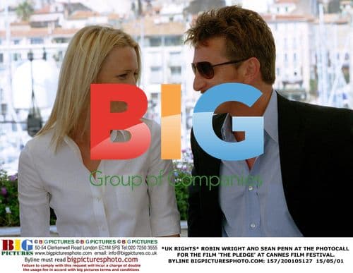 Robin Wright and Sean Penn at 'The Pledge' Photocall