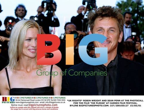 Robin Wright and Sean Penn at Cannes