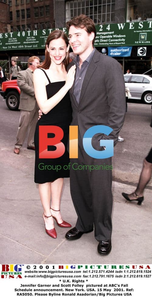 Jennifer Garner and Scott Folley at ABC Event