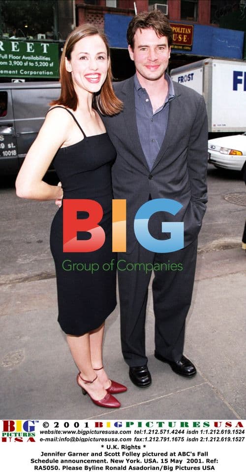 Jennifer Garner and Scott Folley at ABC's Fall Schedule