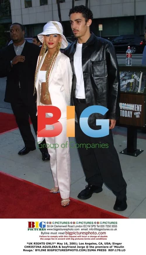 Christina Aguilera at Moulin Rouge Premiere