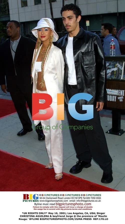 Christina Aguilera at 'Moulin Rouge' premiere