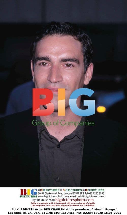 Ben Chaplin at 'Moulin Rouge' Premiere