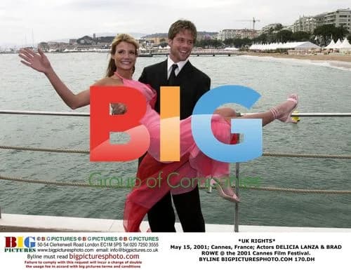 Delicia Lanza & Brad Rowe at Cannes Film Festival