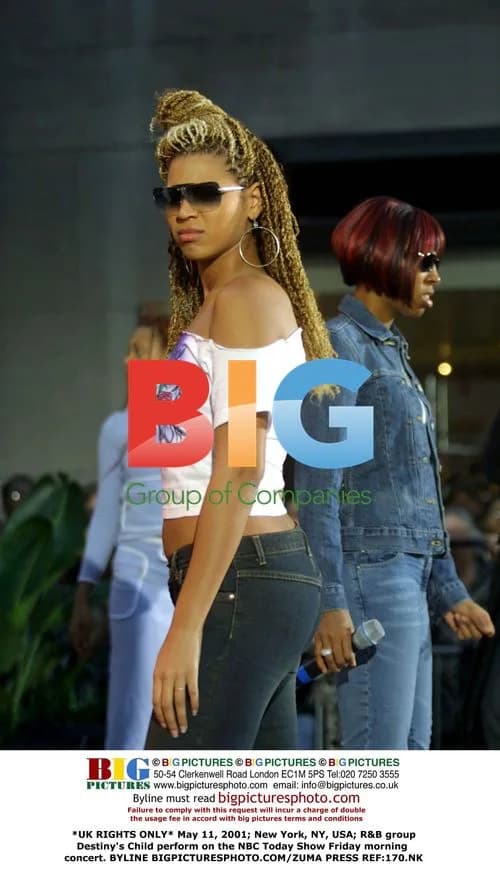 Destiny's Child performs on Today Show