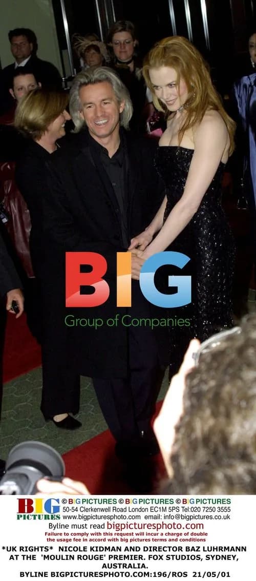 Nicole Kidman and Baz Luhrmann at 'Moulin Rouge' Premiere
