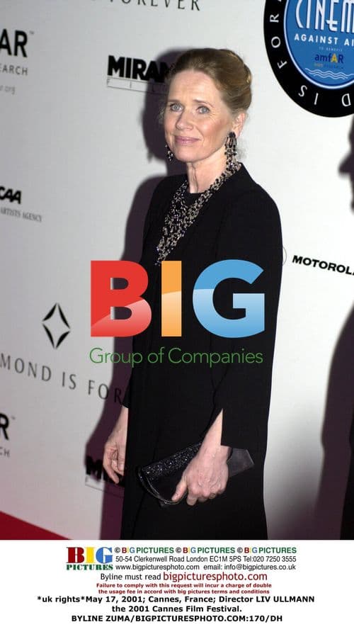 Liv Ullmann at the 2001 Cannes Film Festival