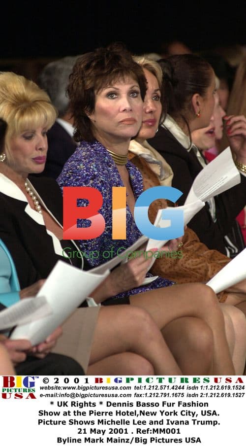 Dennis Basso Fur Fashion Show at the Pierre Hotel