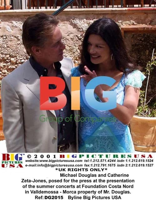 Michael Douglas and Catherine Zeta-Jones at Foundation Costa Nord