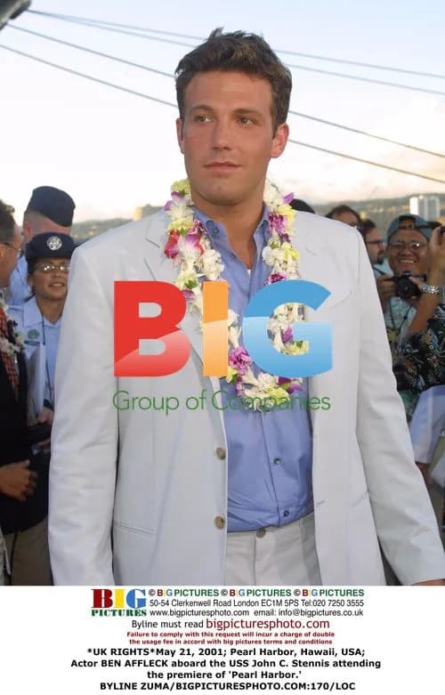 Ben Affleck at 'Pearl Harbor' Premiere