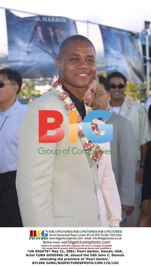Cuba Gooding Jr. at 'Pearl Harbor' Premiere