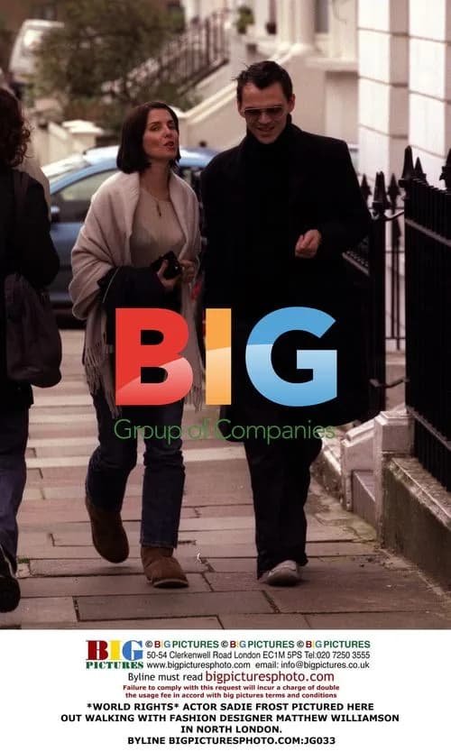 Sadie Frost and Matthew Williamson Out in North London