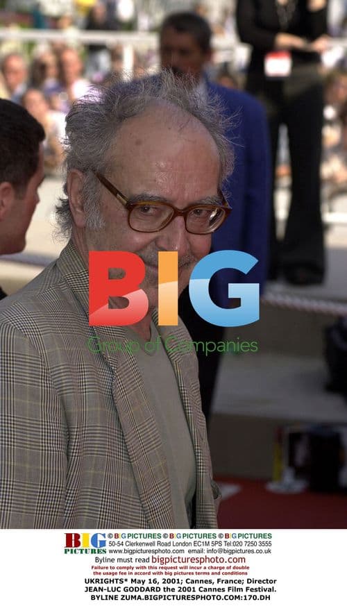 Director JEAN-LUC GODDARD at 2001 Cannes Film Festival