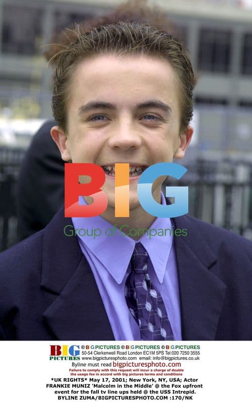 Frankie Muniz at Fox upfront event