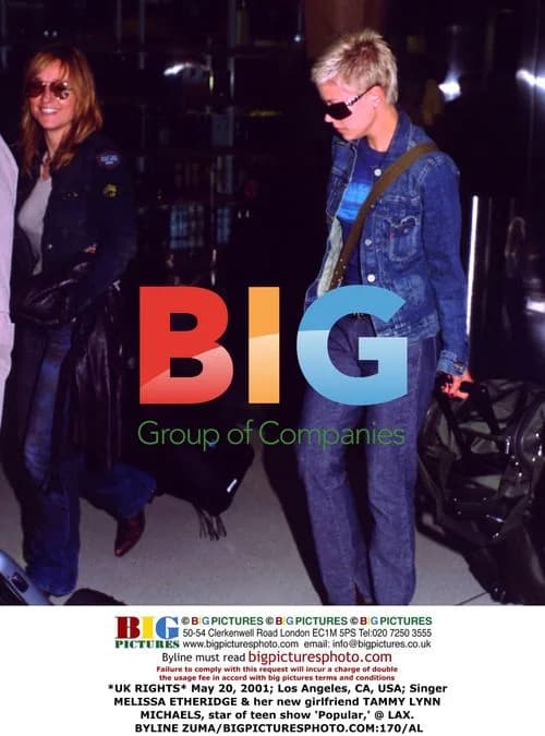 Melissa Etheridge and Tammy Lynn Michaels at LAX