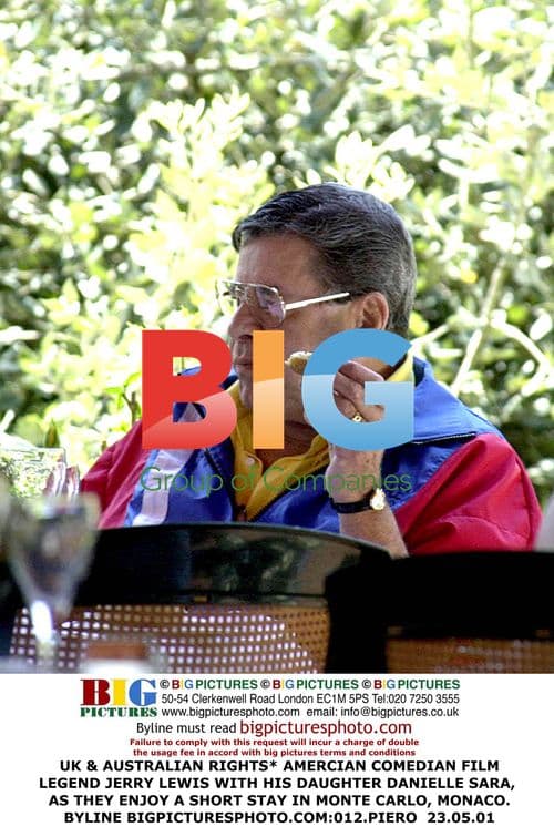 Jerry Lewis and Daughter Danielle in Monte Carlo