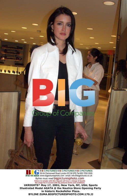 Sports Illustrated Model AGATA at Nautica Store Opening