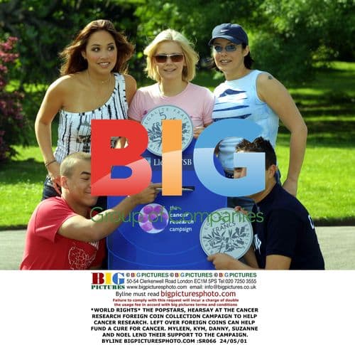 Hearsay at Cancer Research Coin Drive