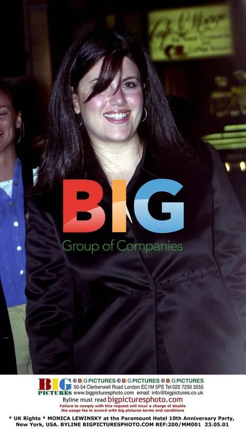MONICA LEWINSKY at Paramount 10th Anniversary Party