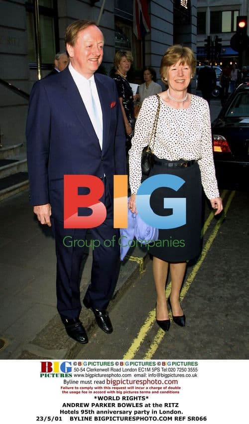 ANDREW PARKER BOWLES at RITZ 95th anniversary