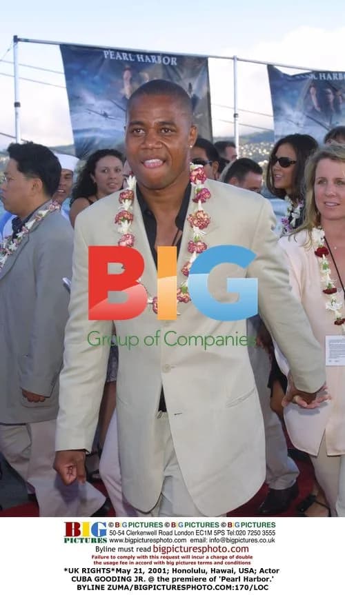 Cuba Gooding Jr. at 'Pearl Harbor' Premiere