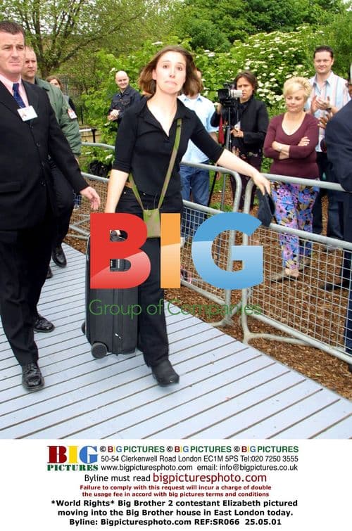 Big Brother 2 contestant Elizabeth moves into house