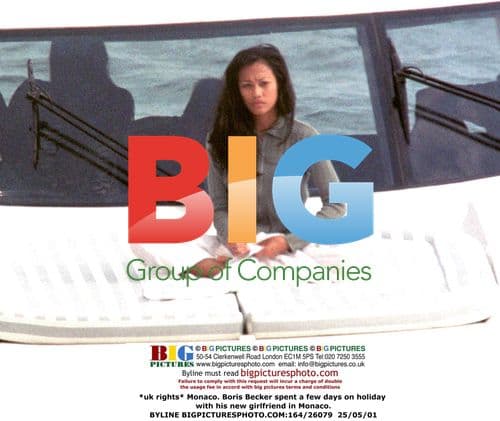 Boris Becker on holiday with girlfriend in Monaco