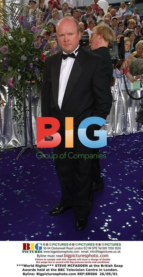 Steve McFadden at British Soap Awards in London