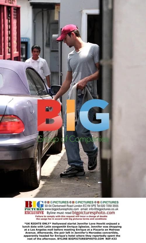 Jennifer Love Hewitt and Enrique Iglesias Lunch Date