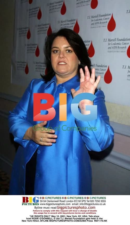 Rosie O'Donnell at T.J. Martell Gala