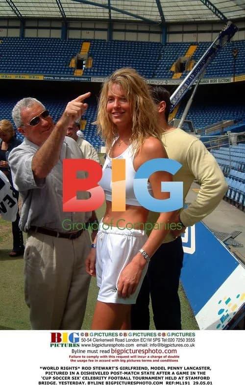 Penny Lancaster at Celebrity Football Tournament