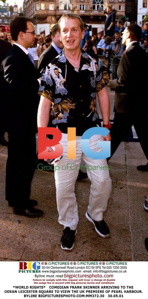 Comedian Frank Skinner at Pearl Harbor UK Premiere
