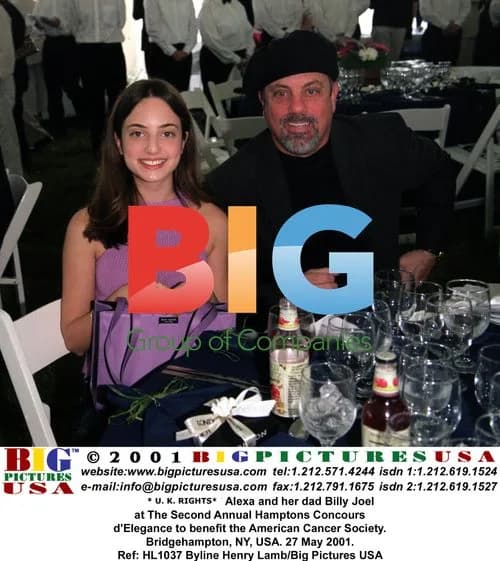 Alexa and Billy Joel at Hamptons Concours d'Elegance