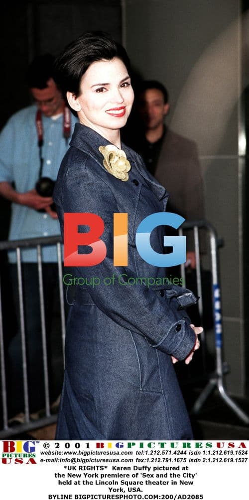 Karen Duffy at 'Sex and the City' NY Premiere