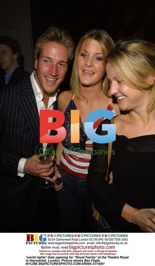 Ben Fogle at "Royal Family" Gala Opening