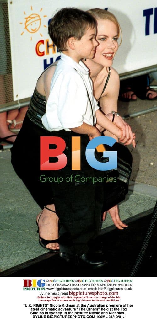 Nicole Kidman at Australian premiere of "The Others"