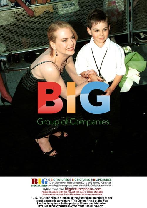 Nicole Kidman at "The Others" premiere in Sydney