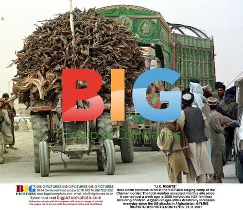 Afghan refugee influx at Kili Faizo camp