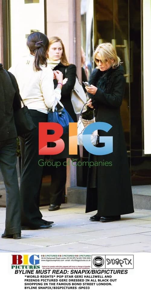 Geri Halliwell Shopping on Bond Street