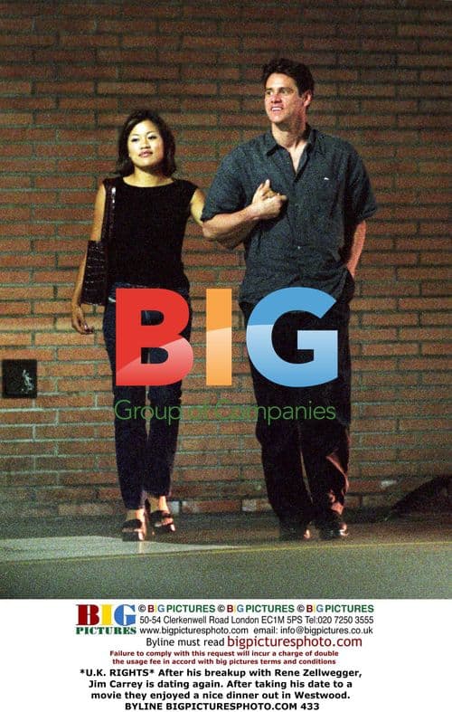 Jim Carrey Spotted on Date After Split from Rene Zellwegger