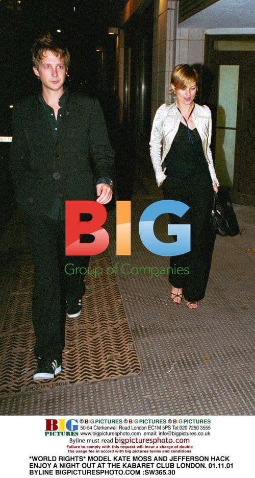 Kate Moss and Jefferson Hack at Kabaret Club
