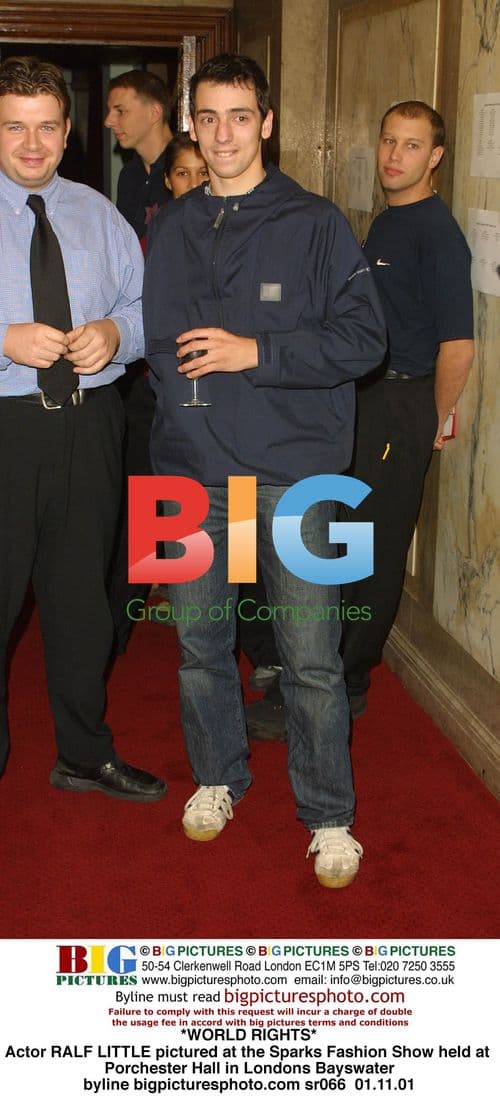 Actor Ralf Little at Sparks Fashion Show