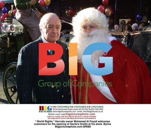 Harrods Owner Unveils Santa's Grotto