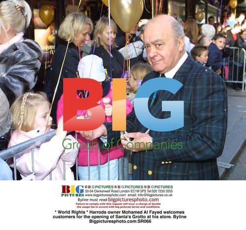 Harrods Owner Opens Santa's Grotto