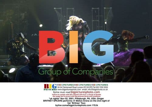 Britney Spears Performs at Mellon Arena