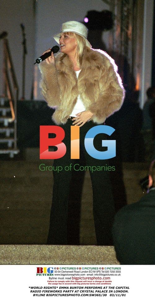 Emma Bunton Performs at Capital Radio Party