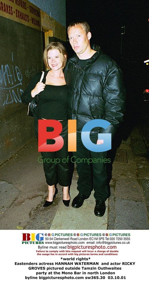 Eastenders actors at Tamzin Outhwaite's party